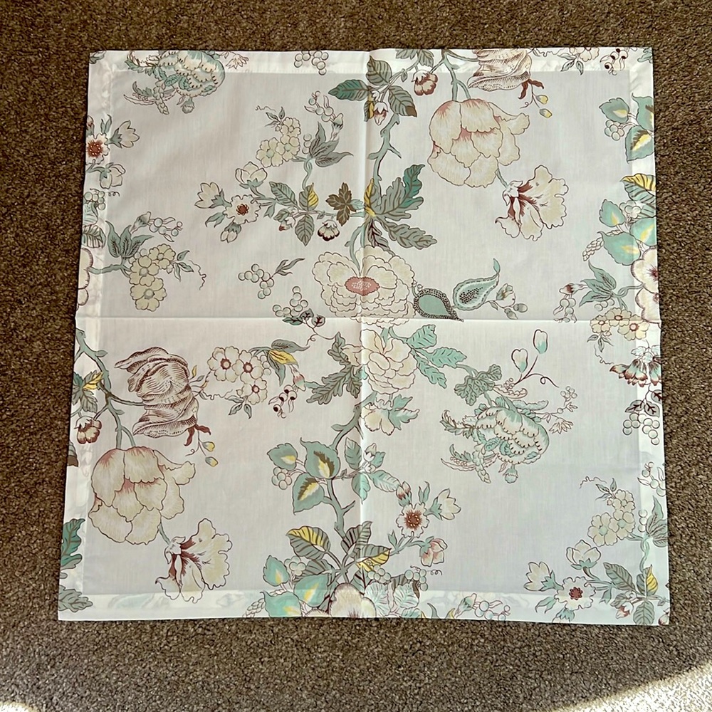 TORY BURCH Happy Times Bouquet set of 12 napkins